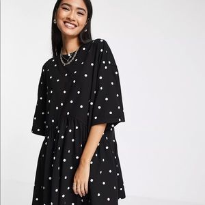 ASOS Oversized Mini Smock Dress